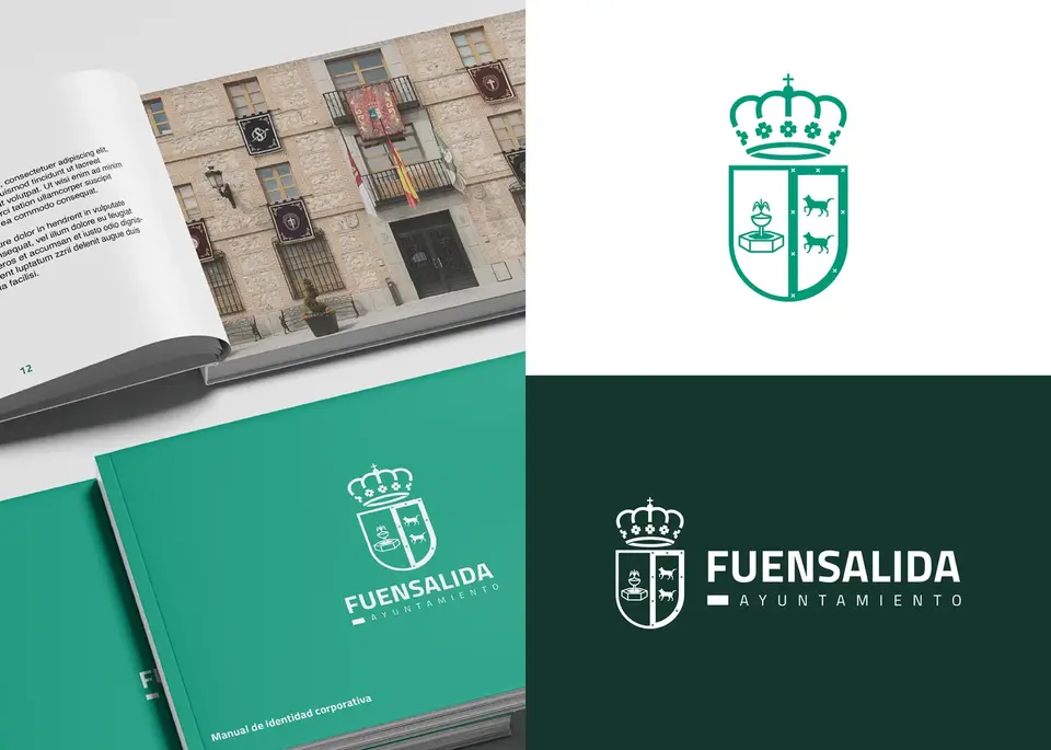 Libro y carpeta con la identidad de Fuensalida