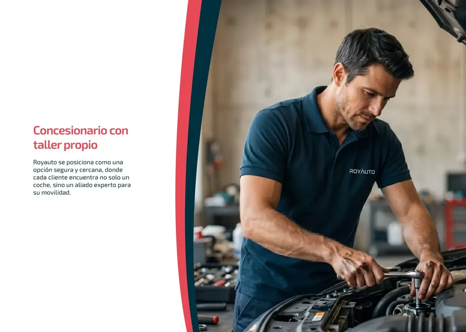 Royauto: aplicación de la marca (2 de 12)