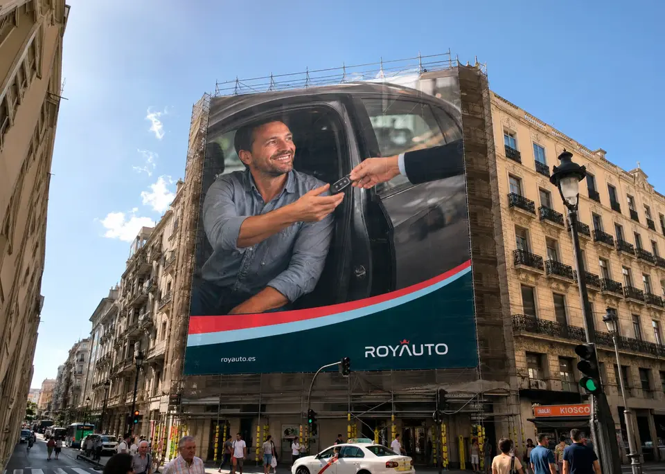 Royauto: aplicación de la marca (8 de 12)