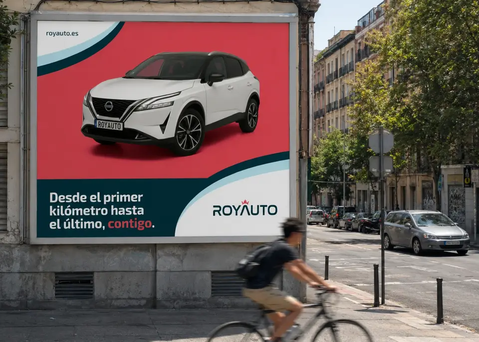 Valla publicitaria de Royauto