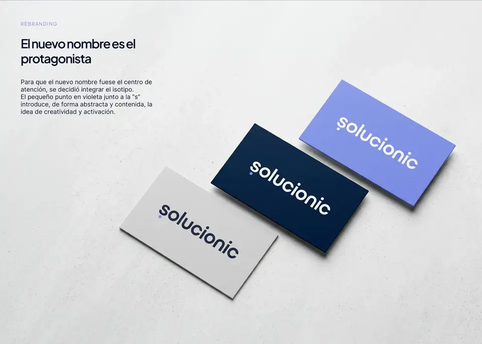 Solucionic: aplicación de la marca (4 de 18)